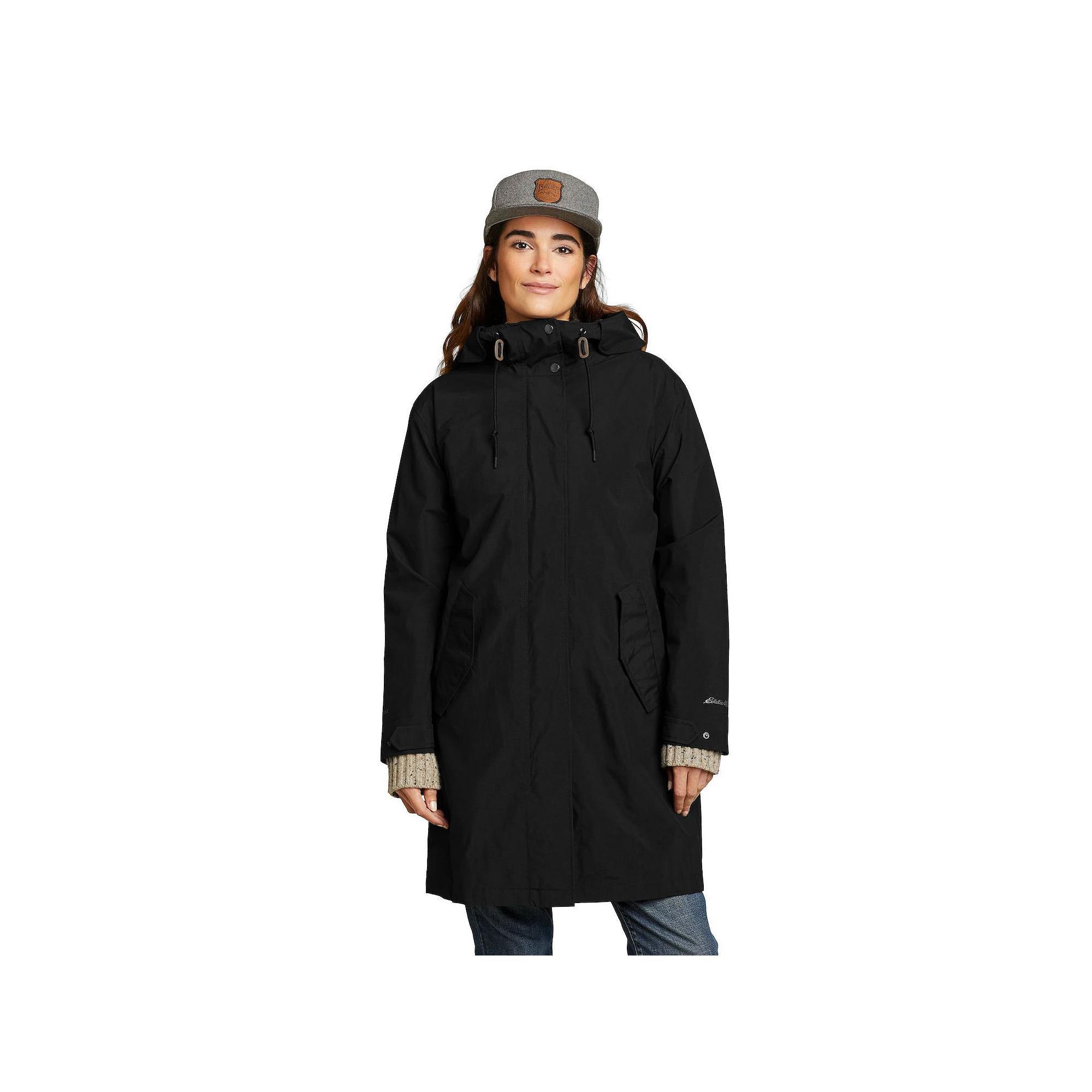 Womens Eddie Bauer Port Townsend Trench Jacket Product Image