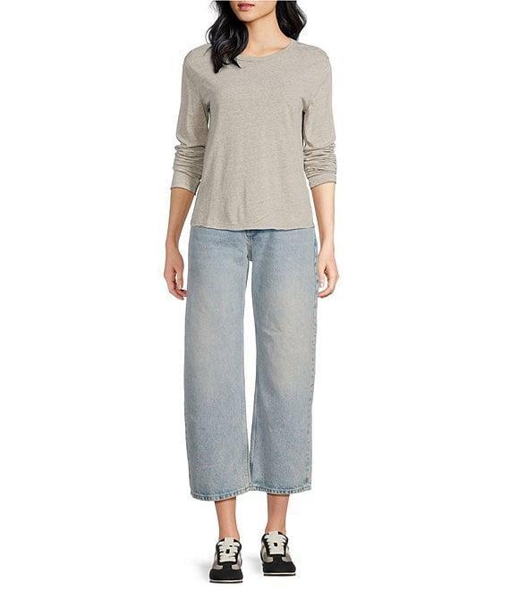 Free People Nova Crew Neck Long Sleeve Tee Product Image