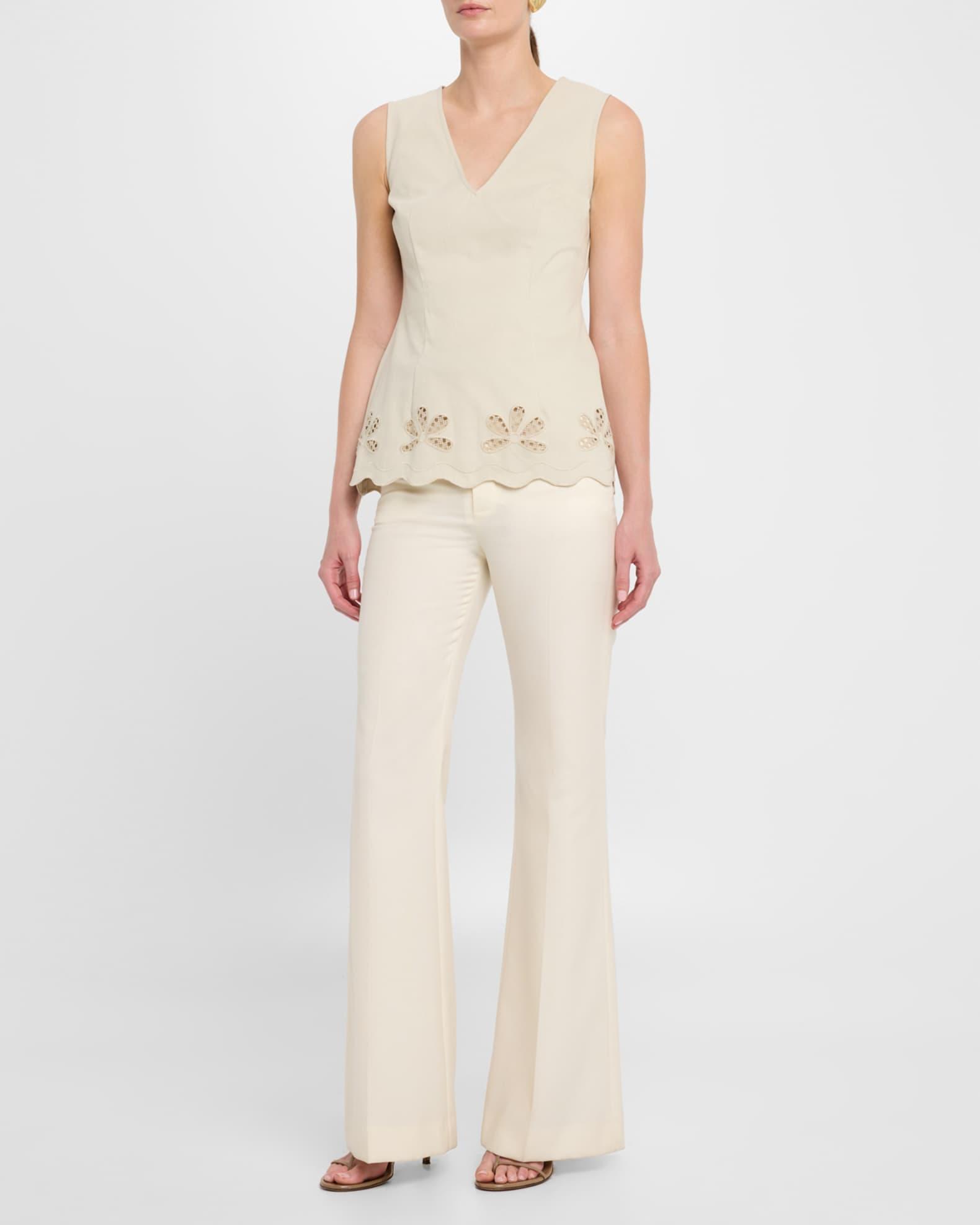 Gigi Embroidered Sleeveless Top Product Image