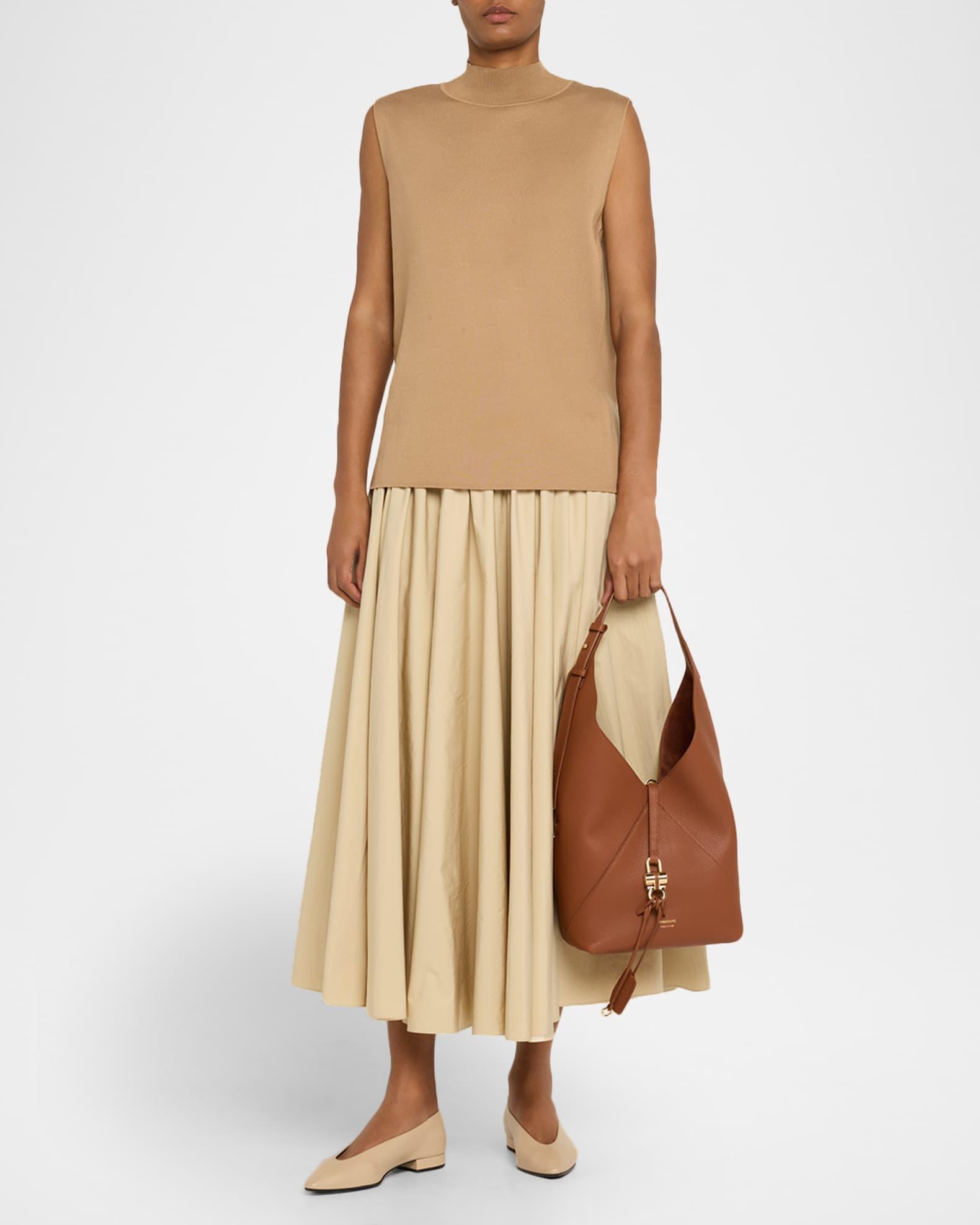 Origami Leather Hobo Bag Product Image