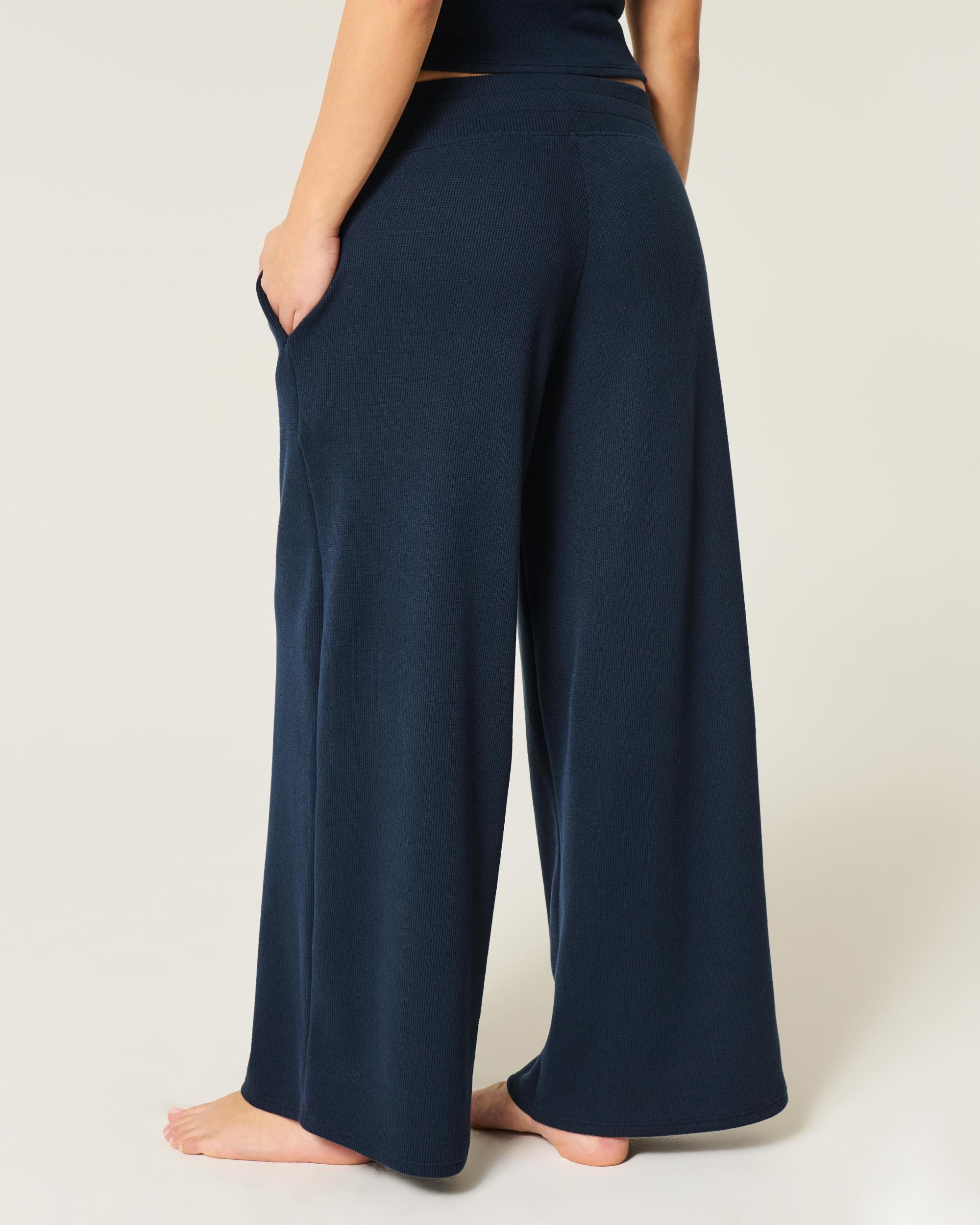 Gilly Hicks Baggy Cozy Waffle Pants Product Image