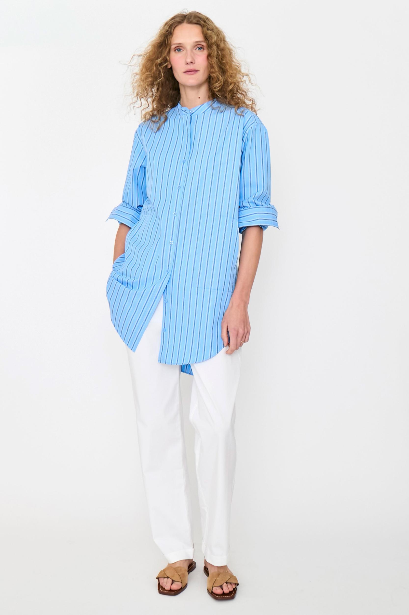 The Annika - Blue/Navy Multistripe Product Image