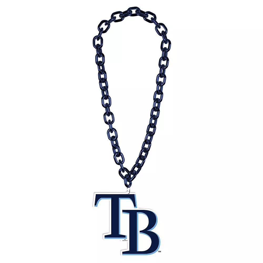 WinCraft Tampa Bay Rays Big Chain Logo Necklace, Men's, Team Product Image