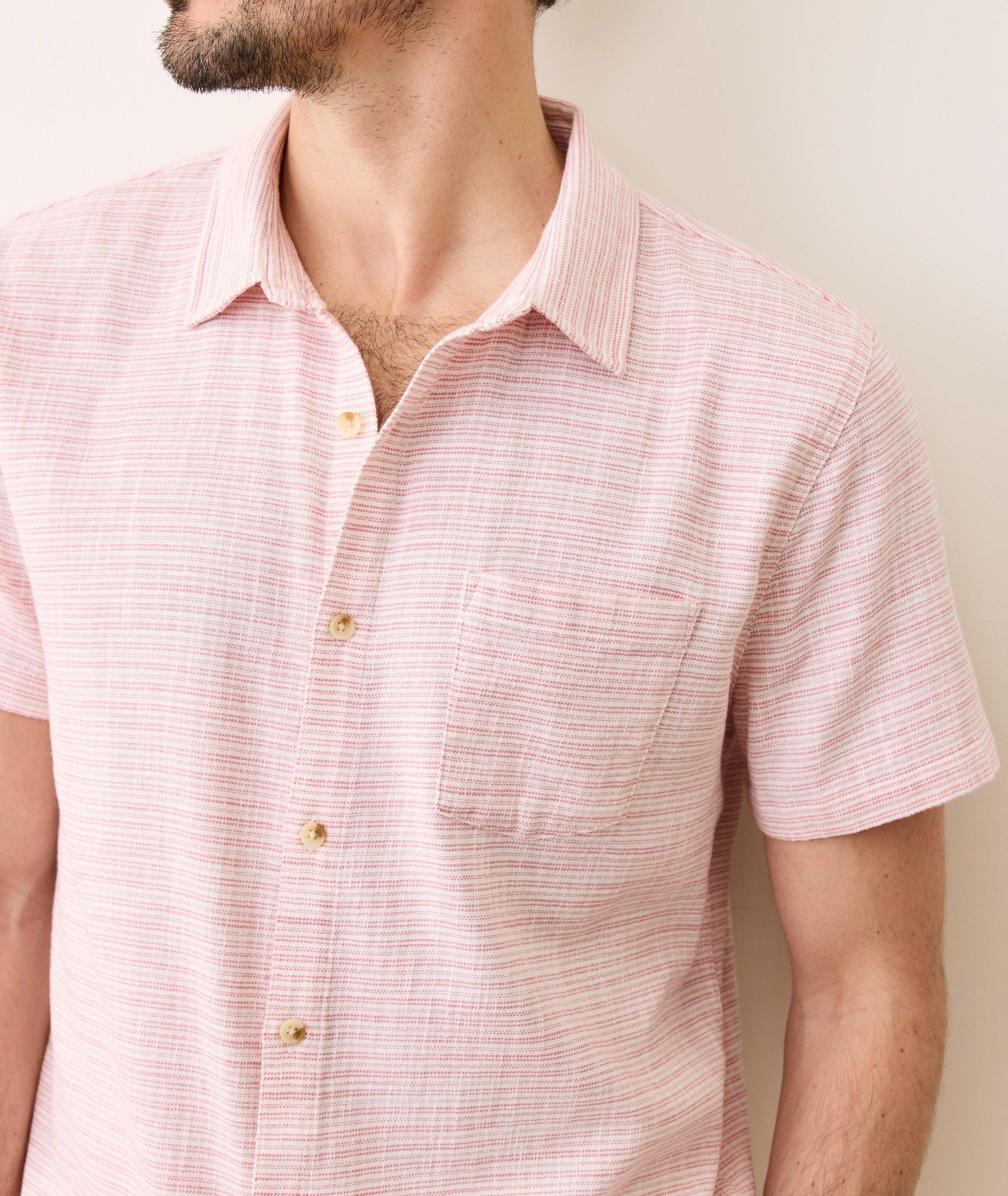 Stretch Selvage Short Sleeve Shirt Product Image