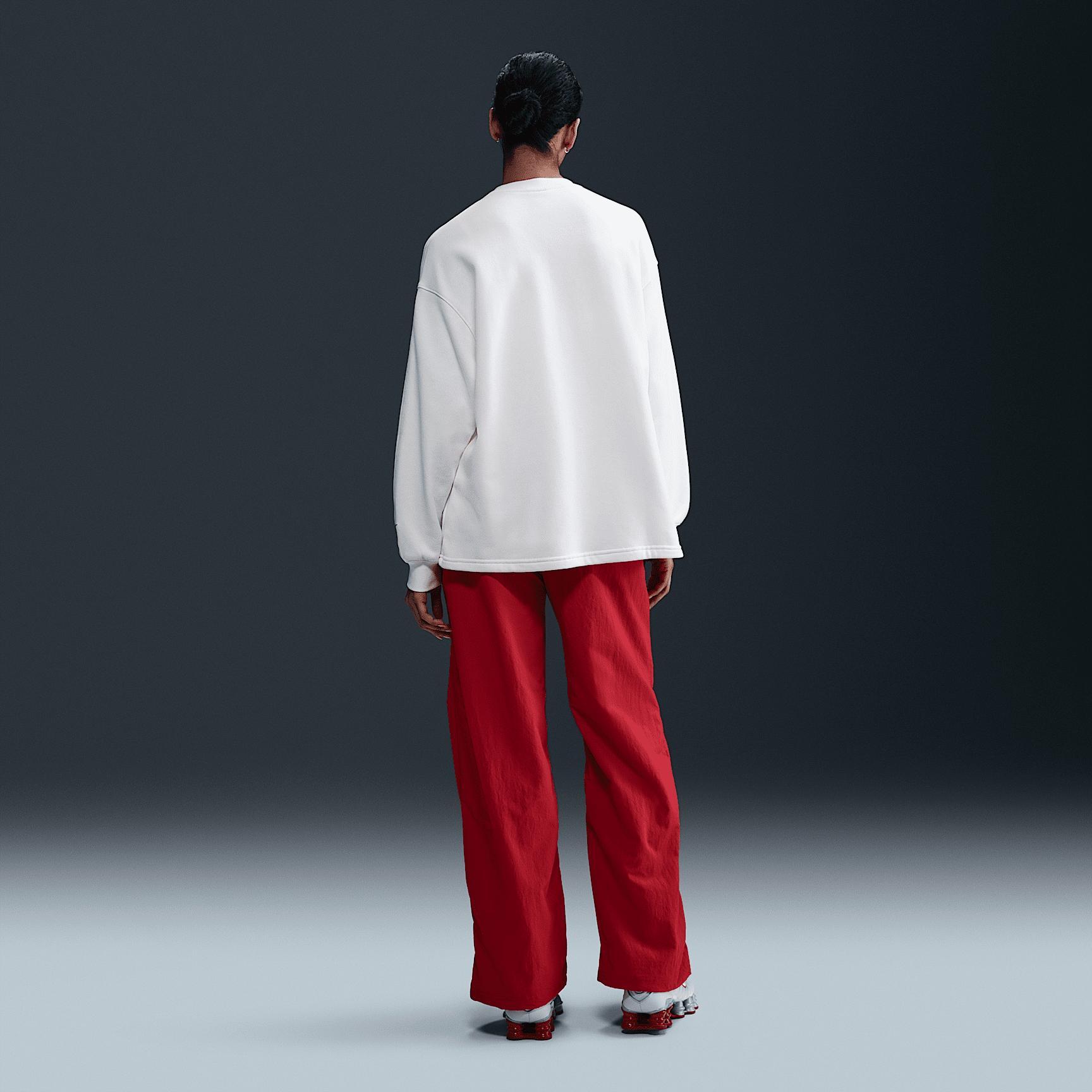 Nike Sportswear Women's Oversized Crew-Neck French Terry Sweatshirt Product Image