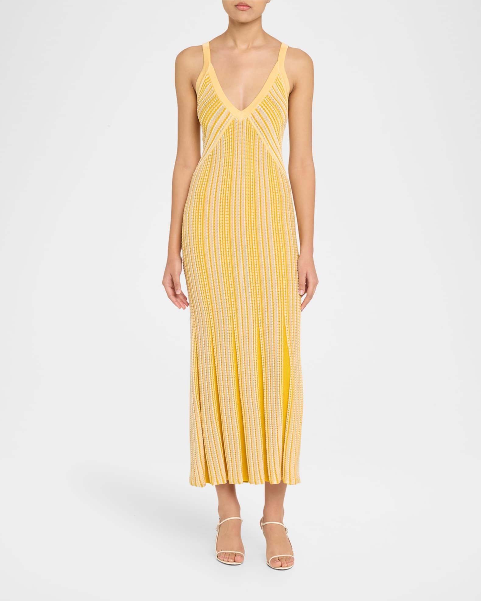 Paetyn Striped Midi Dress Product Image