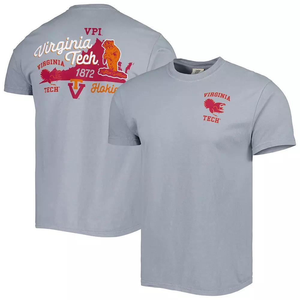 Mens Graphite Virginia Tech Hokies Vault State Comfort T-Shirt Product Image