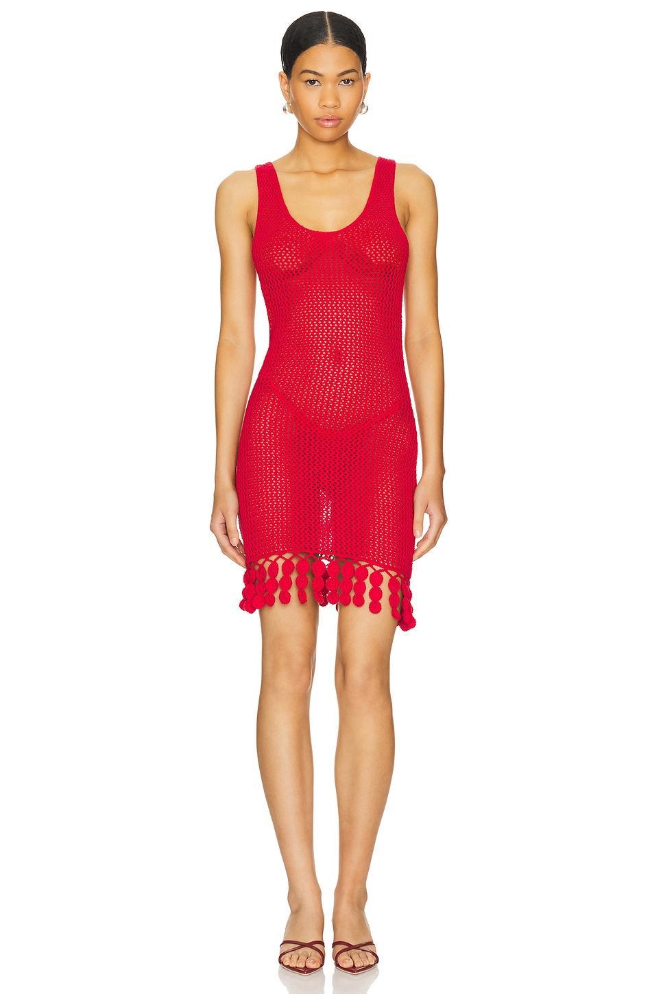 Consuelo Crochet Mini Dress Lovers and Friends Product Image