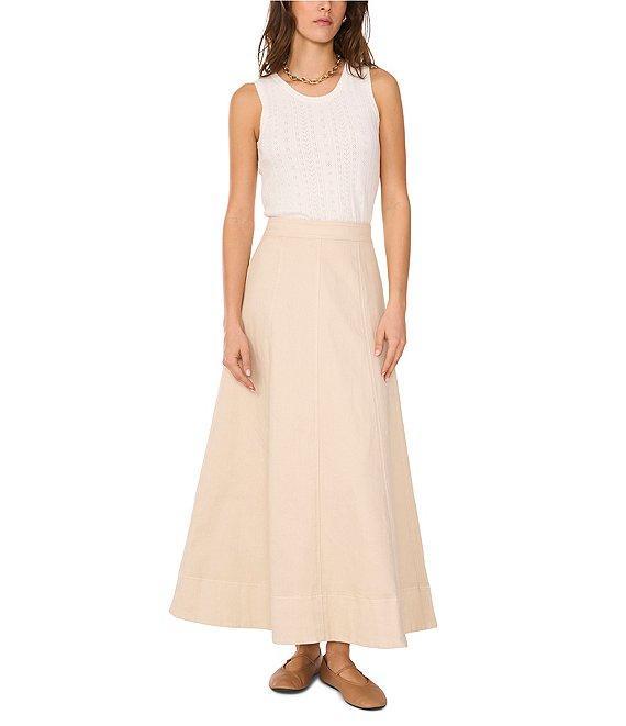 1. STATE Denim Maxi Skirt Product Image