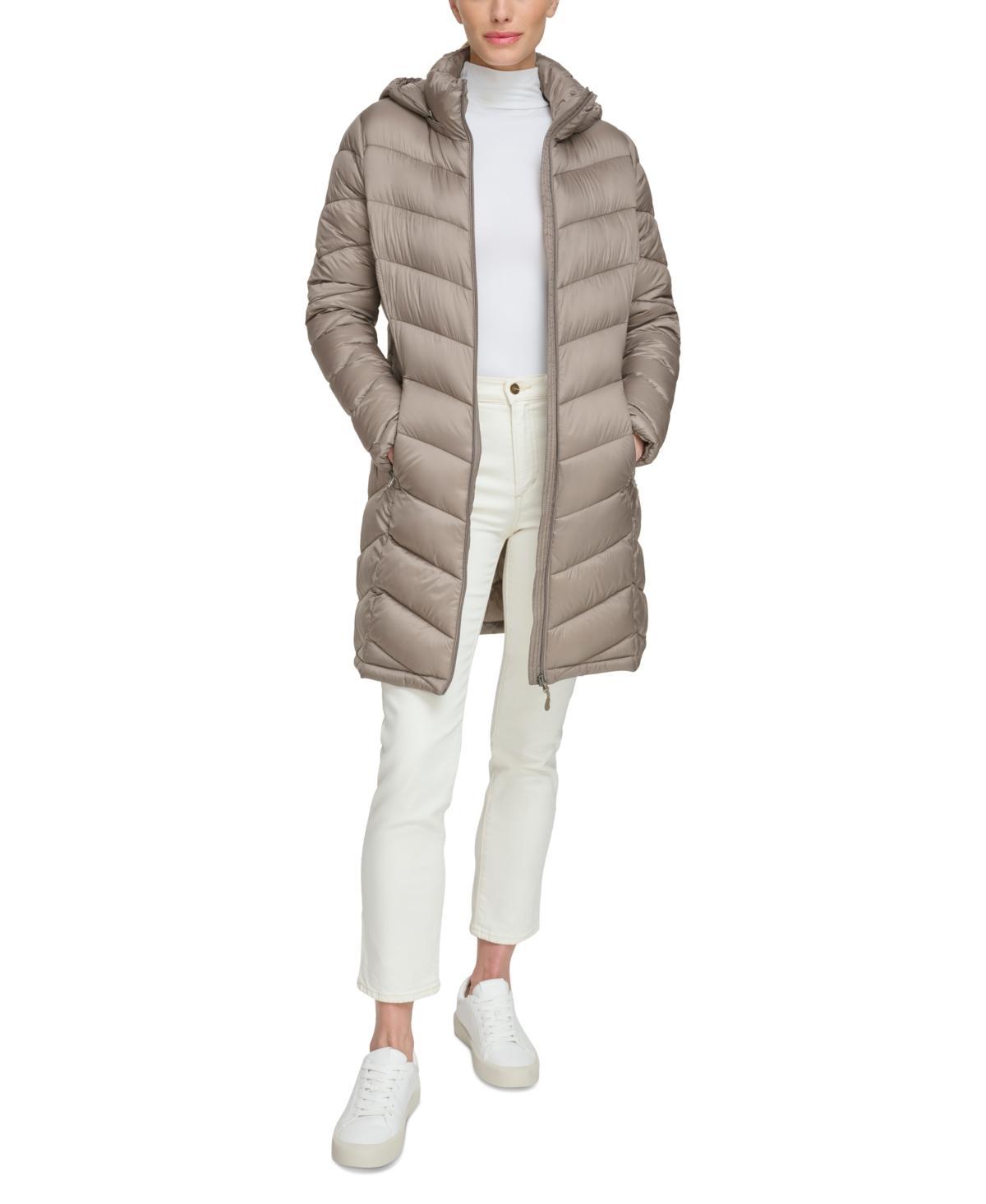 Charter Club Womens Packable Hooded Puffer Coat, Created for Macys Product Image