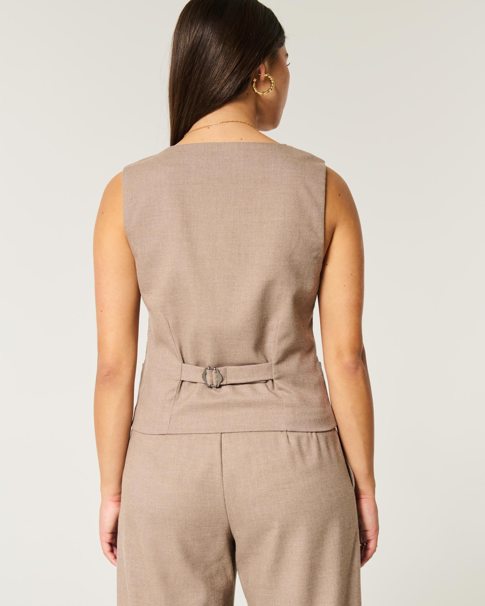 Longer-Length Vest Product Image