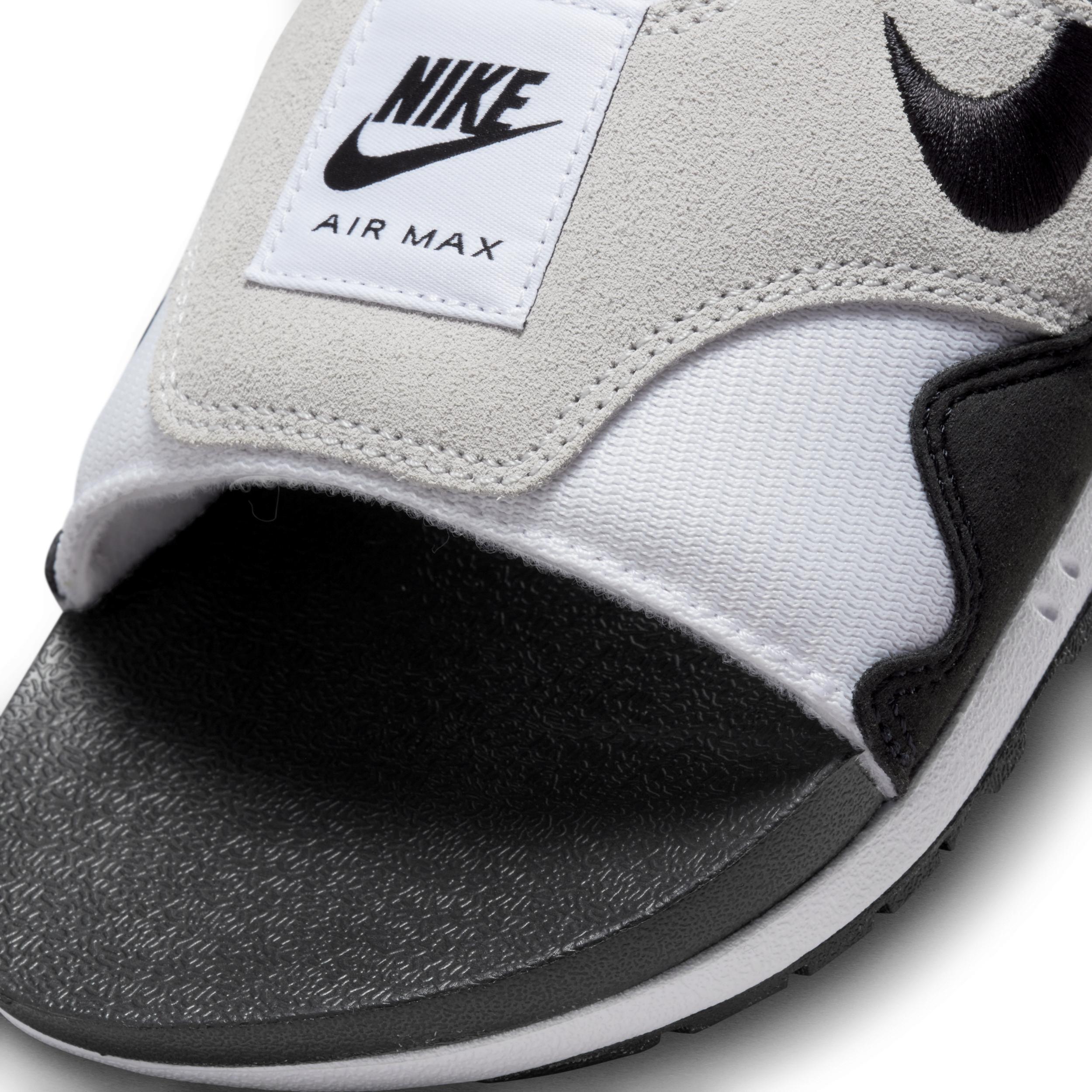 Nike Mens Air Max 1 Slide - Shoes Neutral Grey/White/Black Product Image