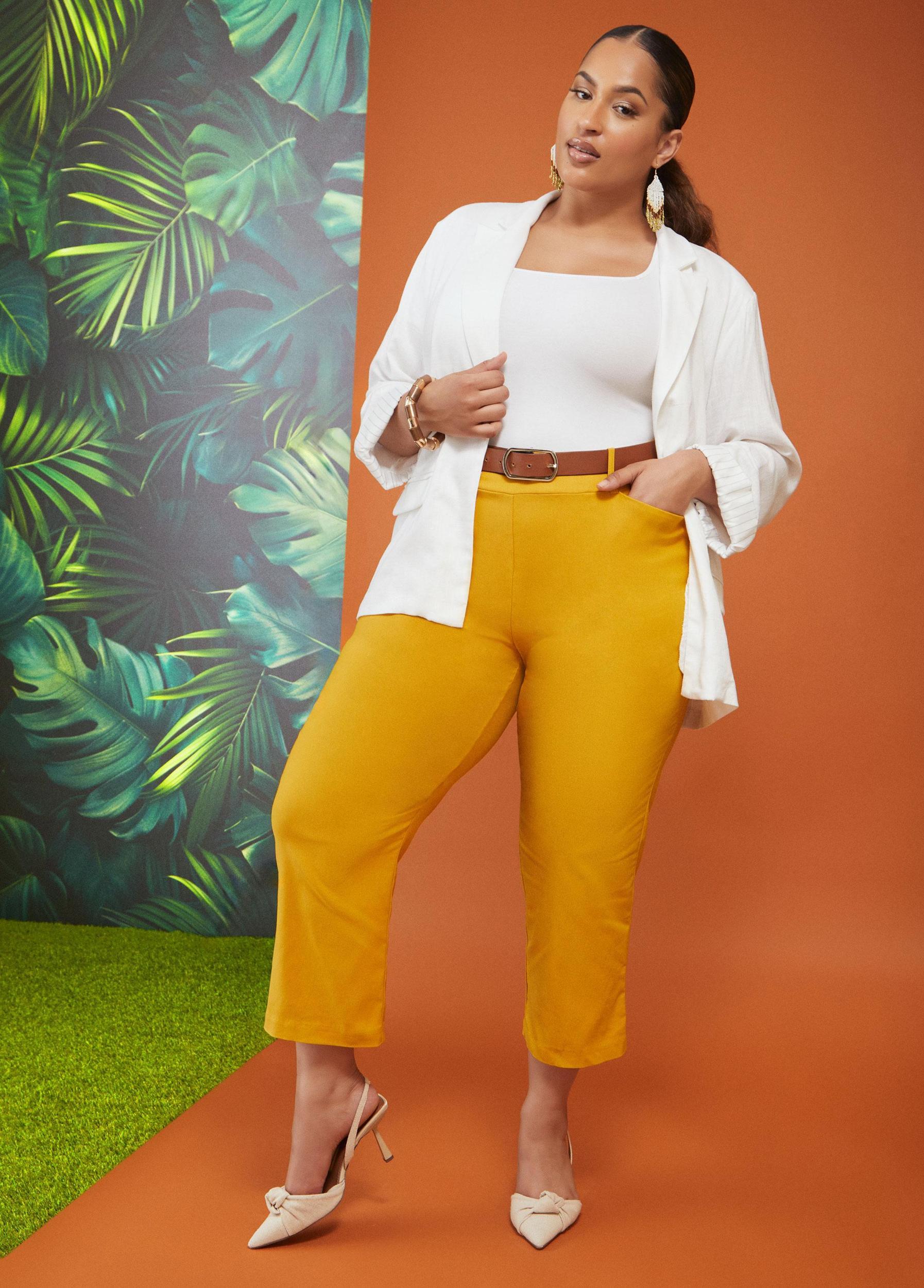 Roll Sleeved Linen Blend Blazer Product Image