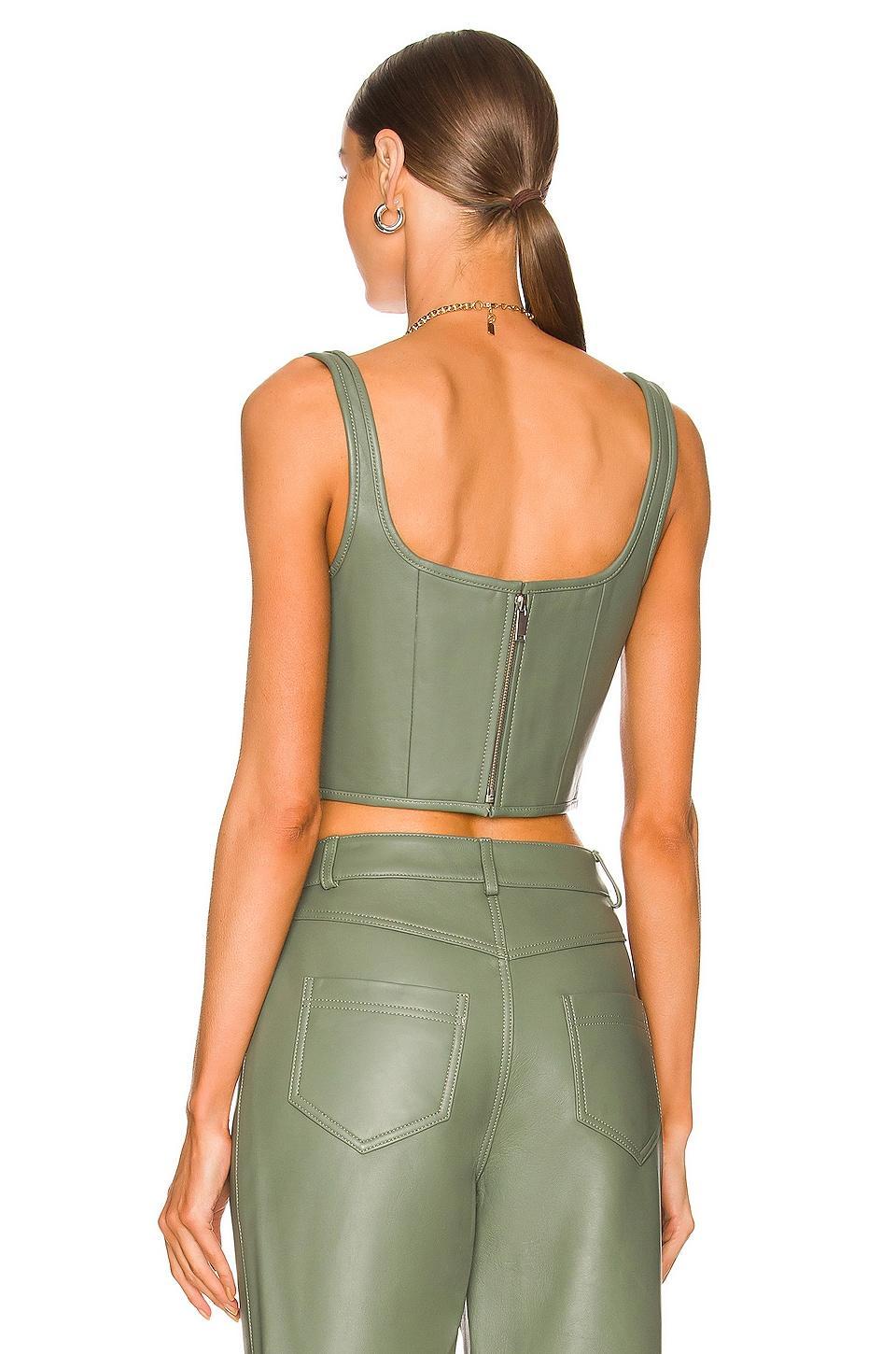 Leather Bustier Ena Pelly Product Image