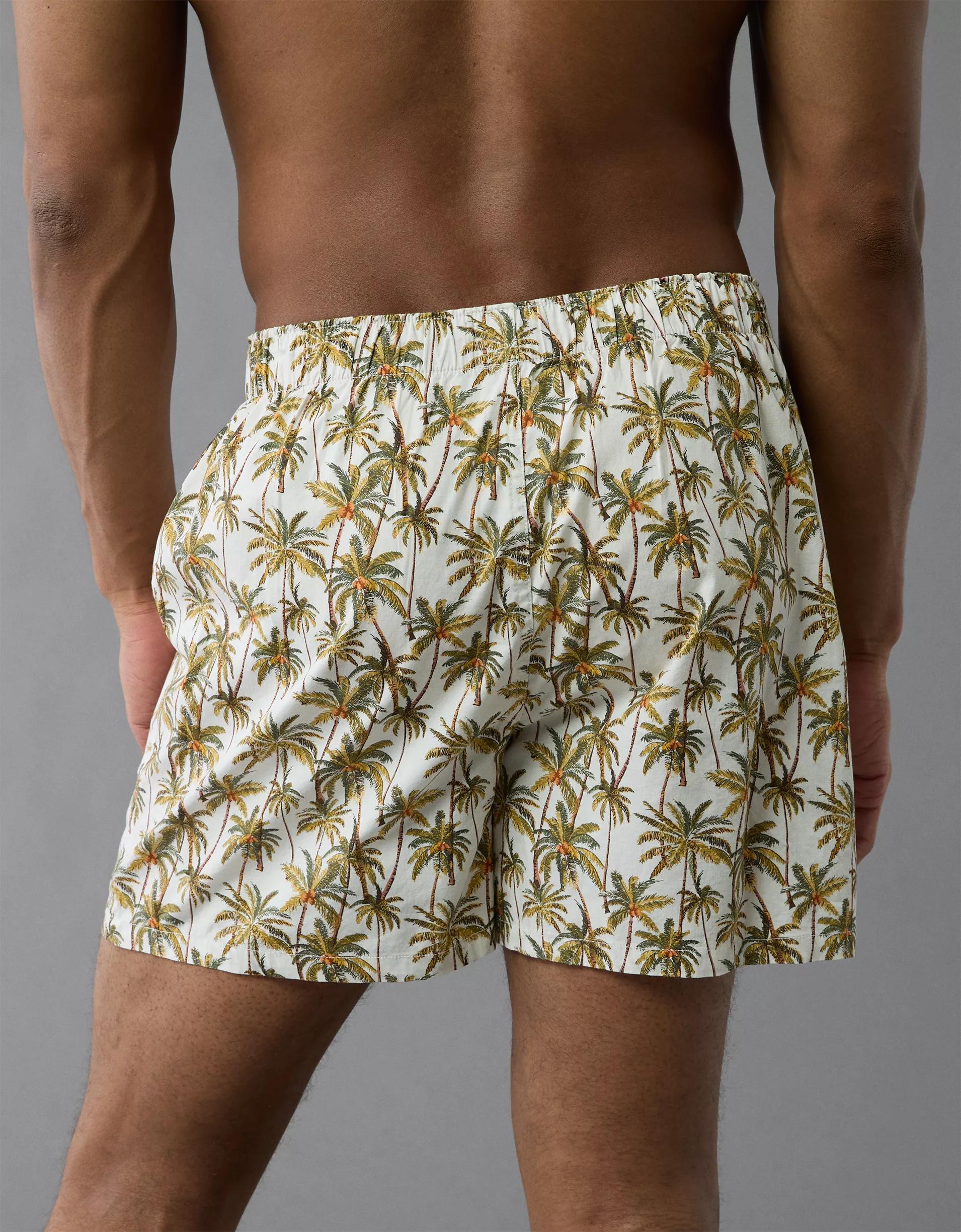 AEO Men's Palm Trees Stretch Boxer Short Product Image