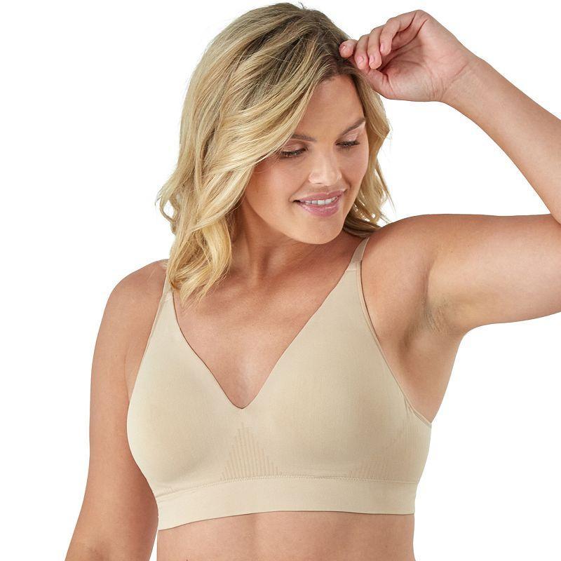 Bali Comfort Revolution Seamless Wirefree Bra DF3380, Women's, Size: XXXL, Brown Product Image