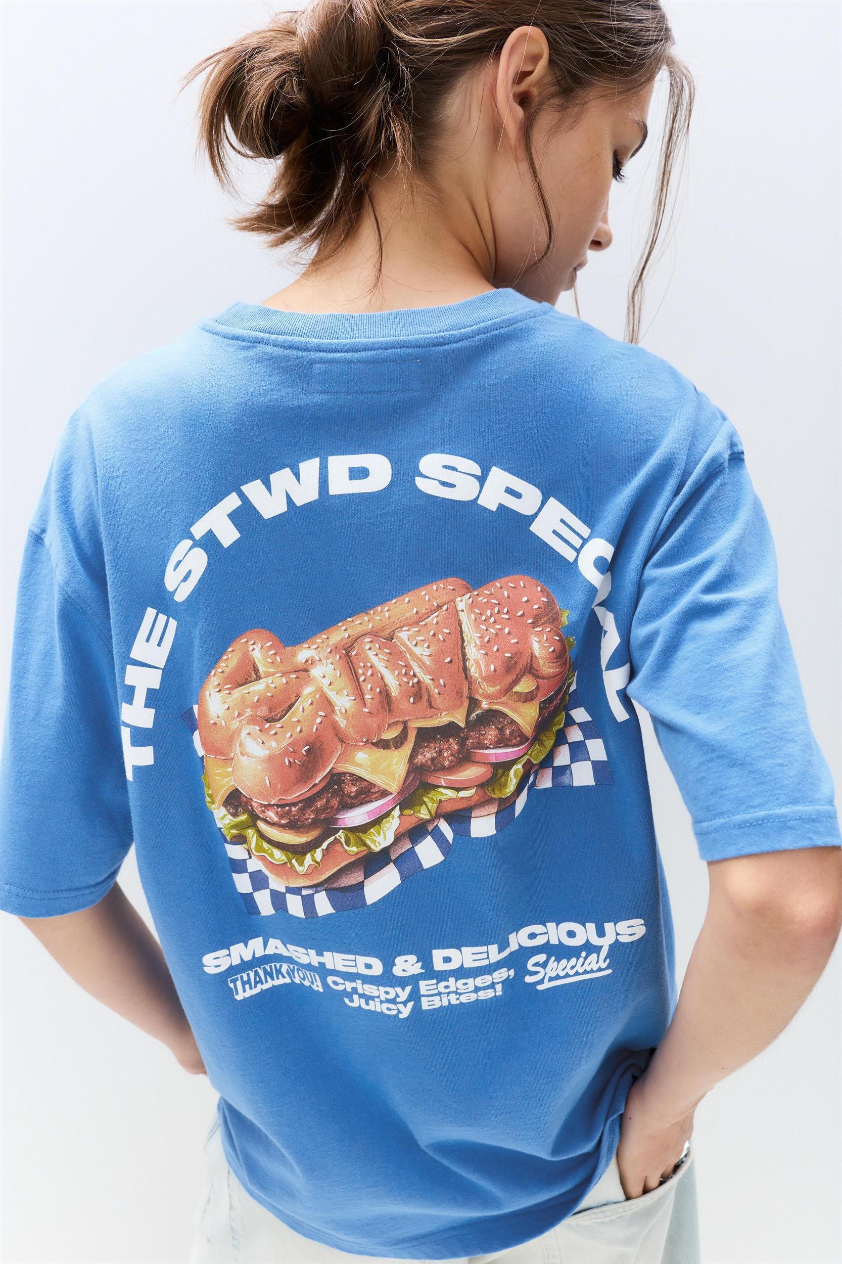 STWD burger T-shirt Product Image