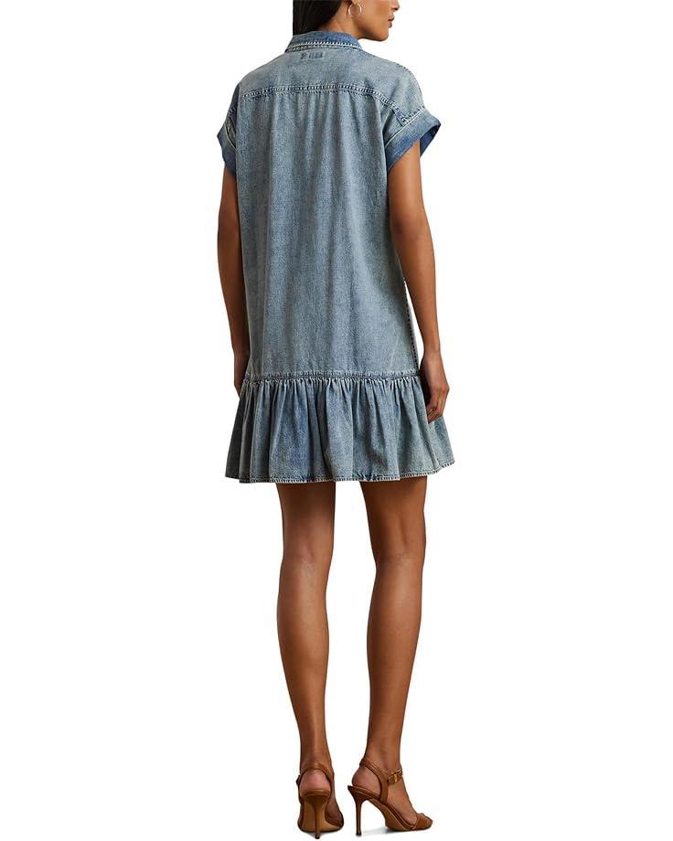 Floral Crepe Sleeveless Shirtdress Product Image
