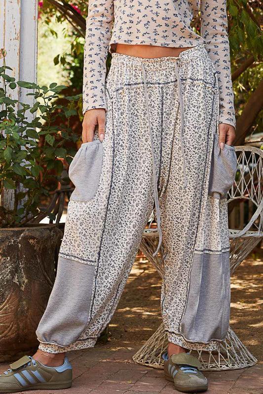 Sunny Day Floral Lounge Pants Product Image