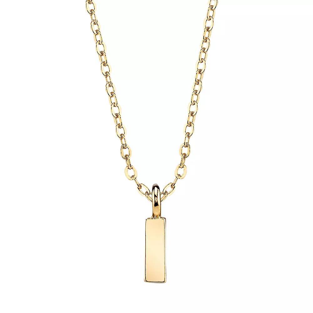 1928 Initial Pendant Necklace, Womens Product Image
