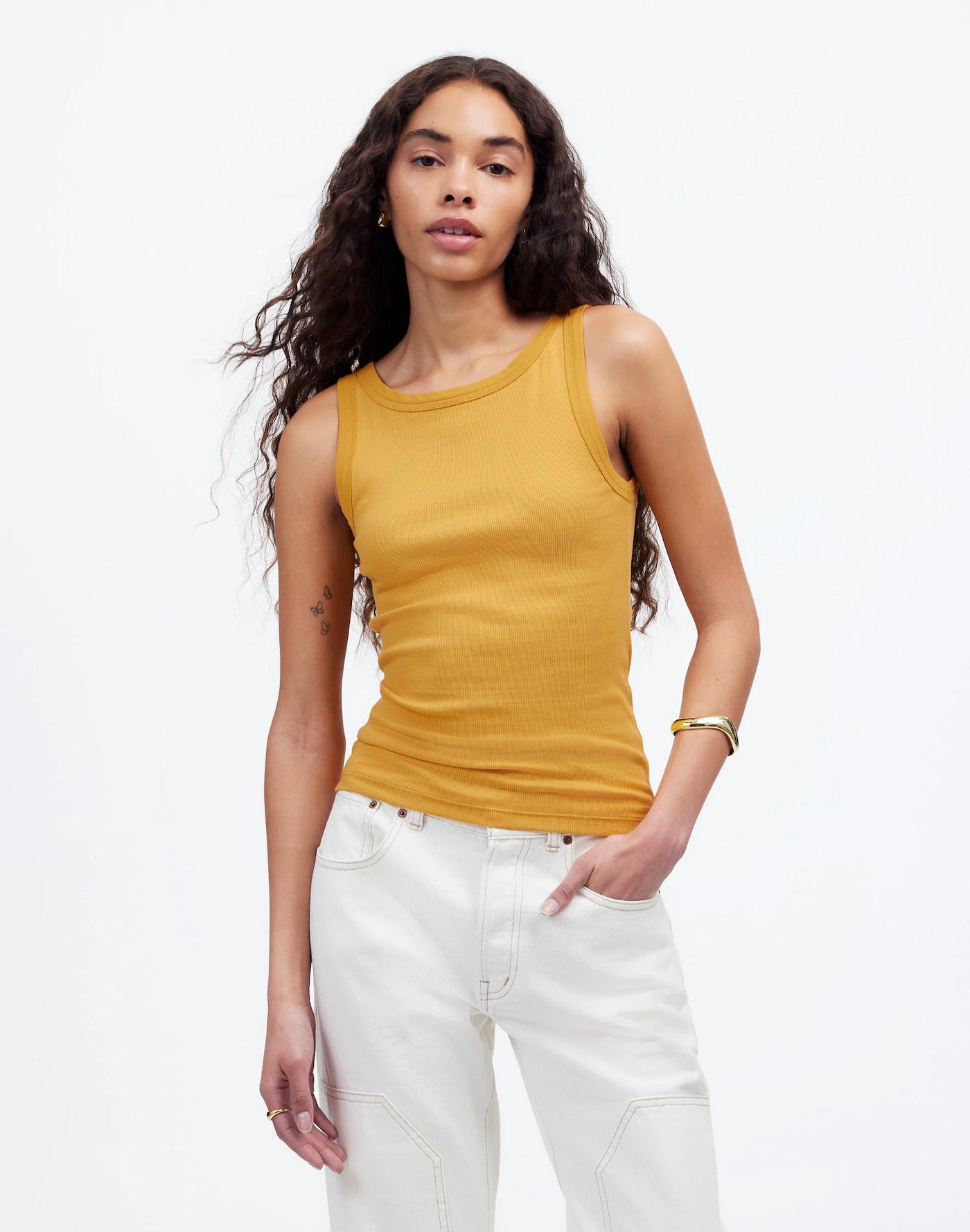 (Re)generative Cotton Essential High-Neck Tee Product Image