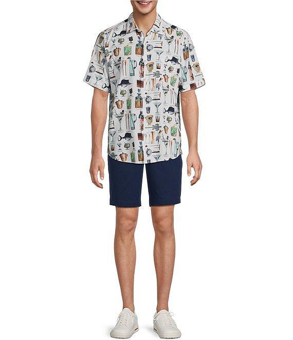 Tommy Bahama Nova Wave Well Stocked Short Sleeve Woven Shirt Product Image