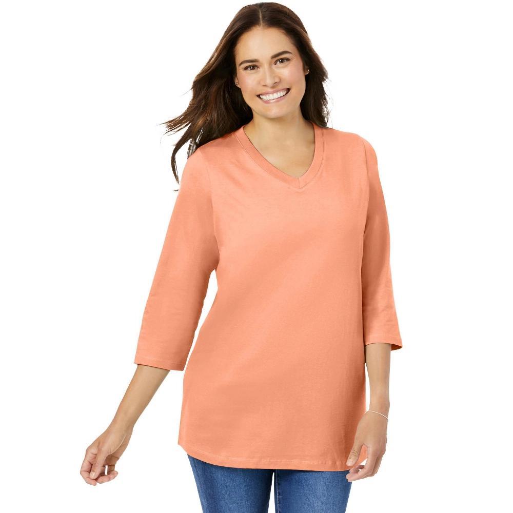 Woman Within Women's Plus Size 7-Day Layered 2-In-1 Tunic Product Image