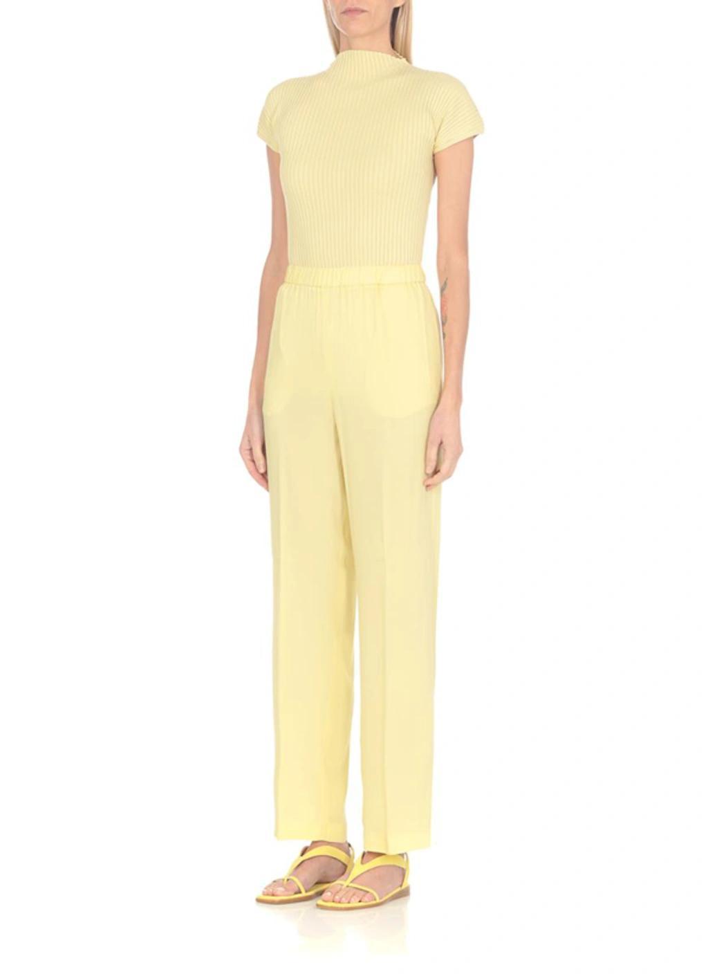 FABIANA FILIPPI Trousers Yellow Product Image