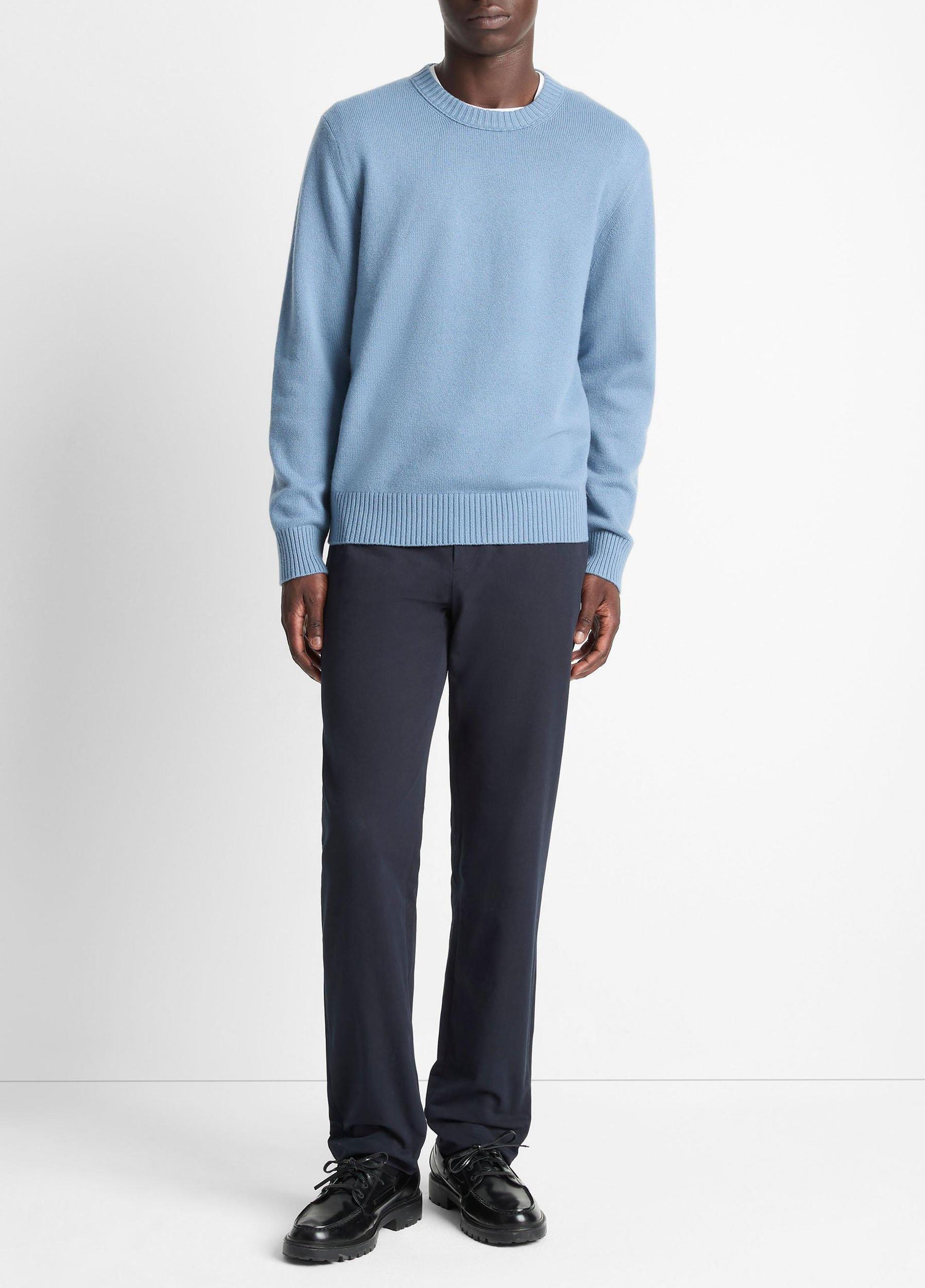 Wool-Cashmere Crew Neck Sweater Product Image