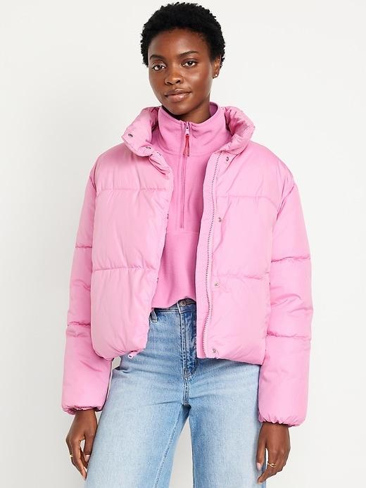 Quilted Puffer Jacket Product Image