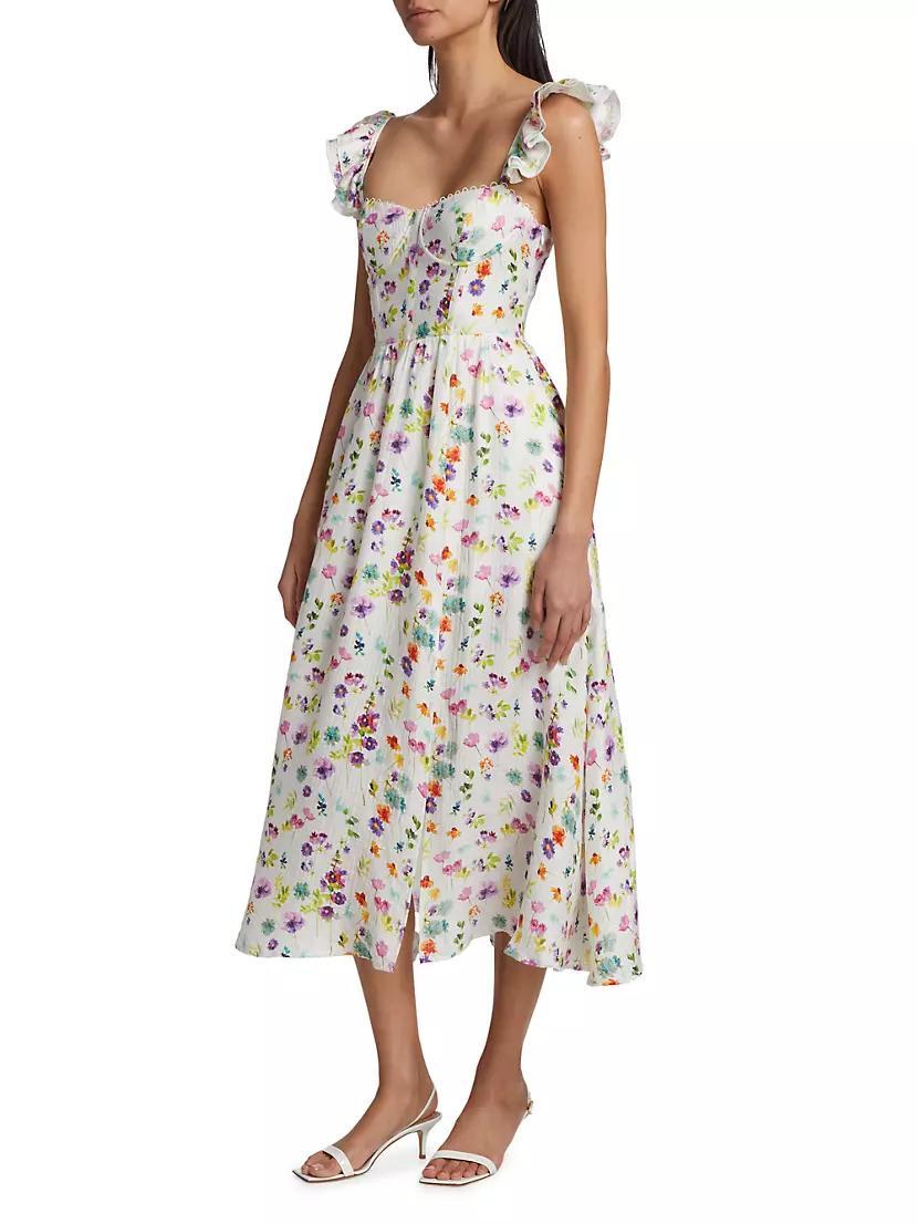 Wedelia Floral Bustier Dress Product Image