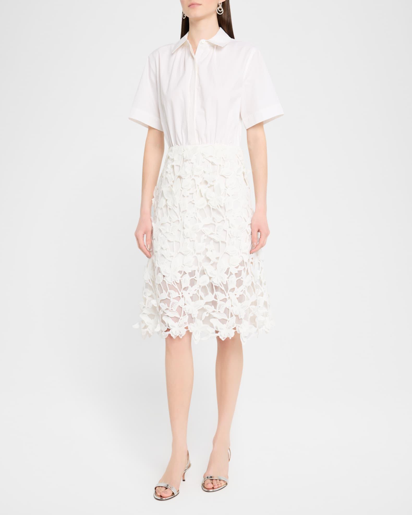 Colette Short-Sleeve Combo Dress Product Image