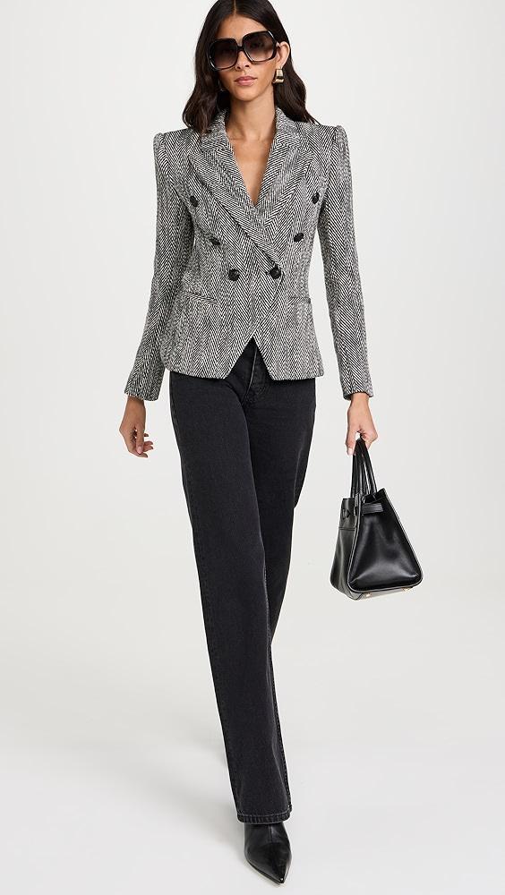 L'AGENCE Marie Double Breasted Blazer | Shopbop Product Image