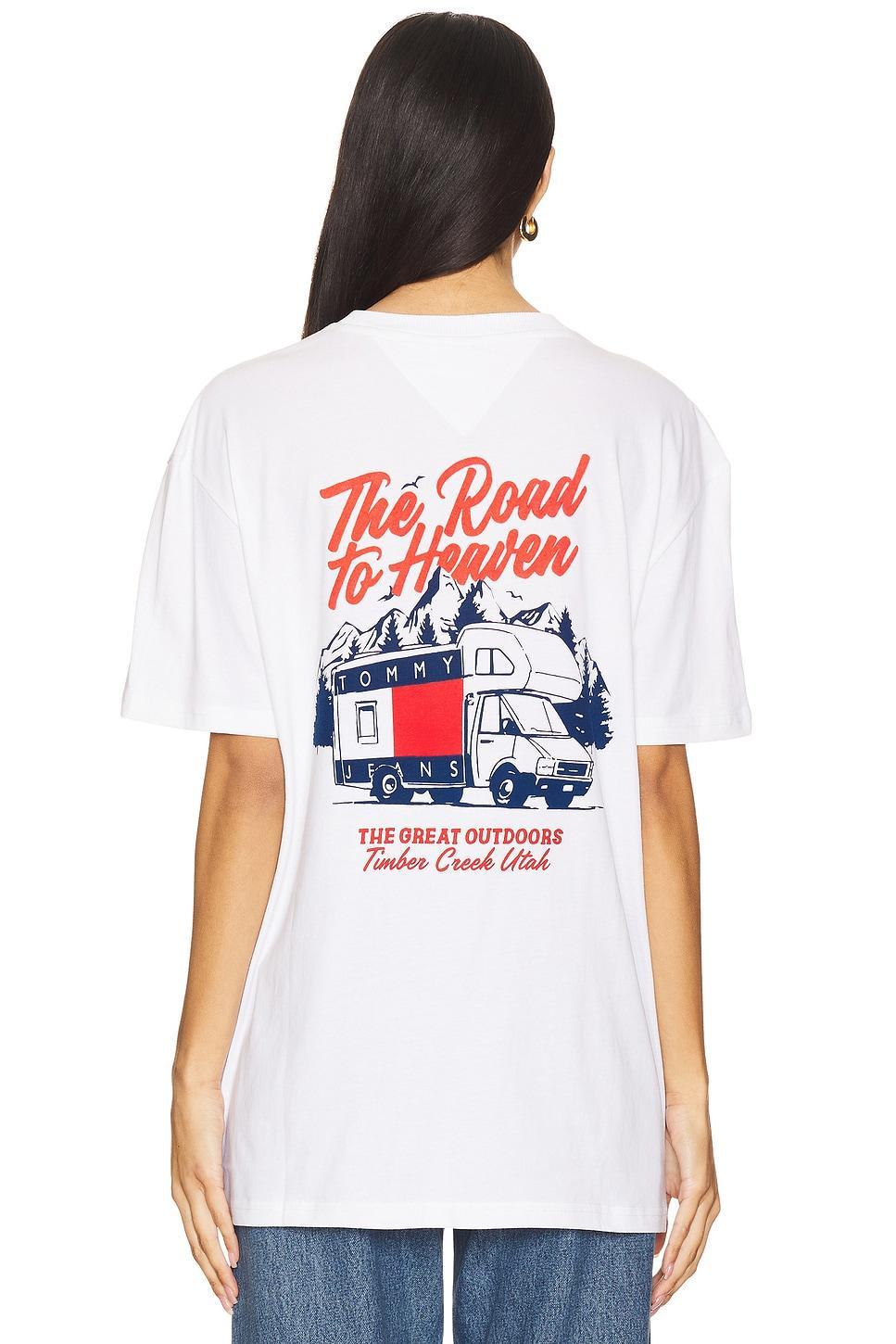 Outdoors Novelty Tee Tommy Jeans Product Image