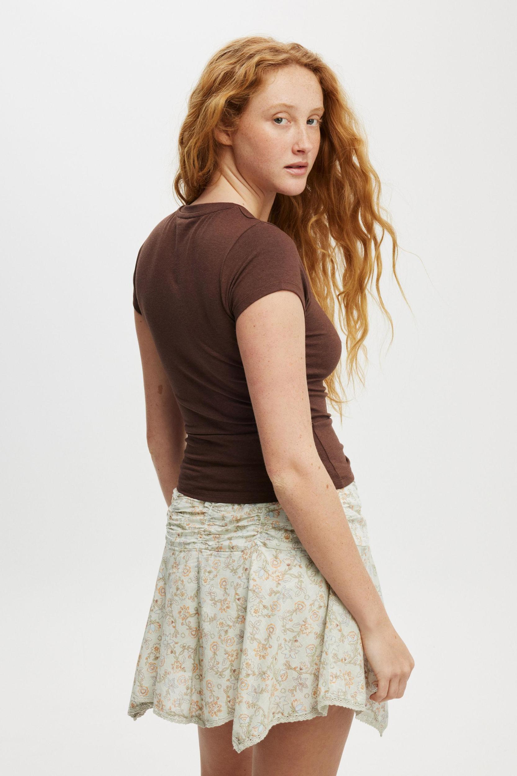 Cotton On Women - All Day Crew Tee - White Product Image