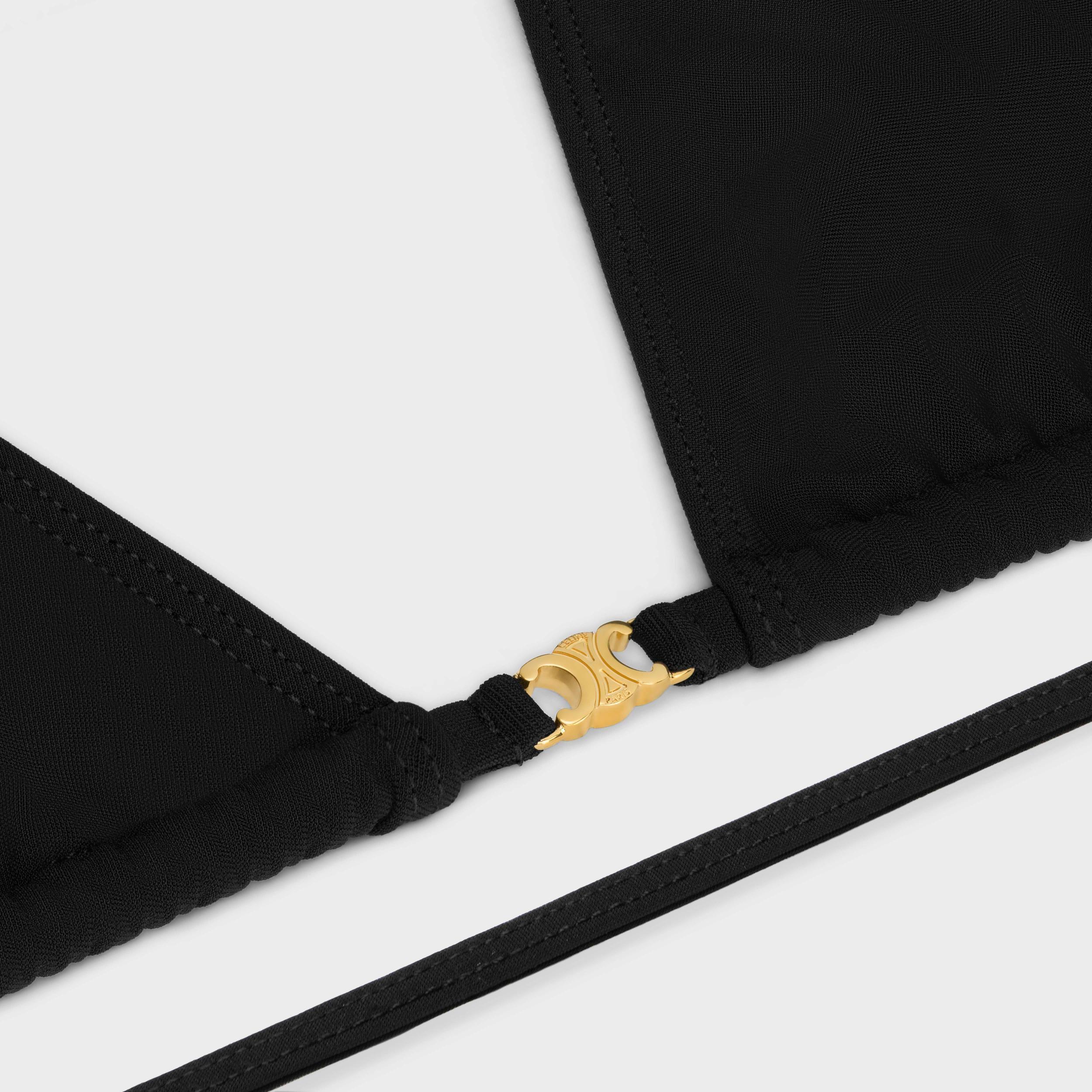 triomphe triangle top in matte jersey Product Image