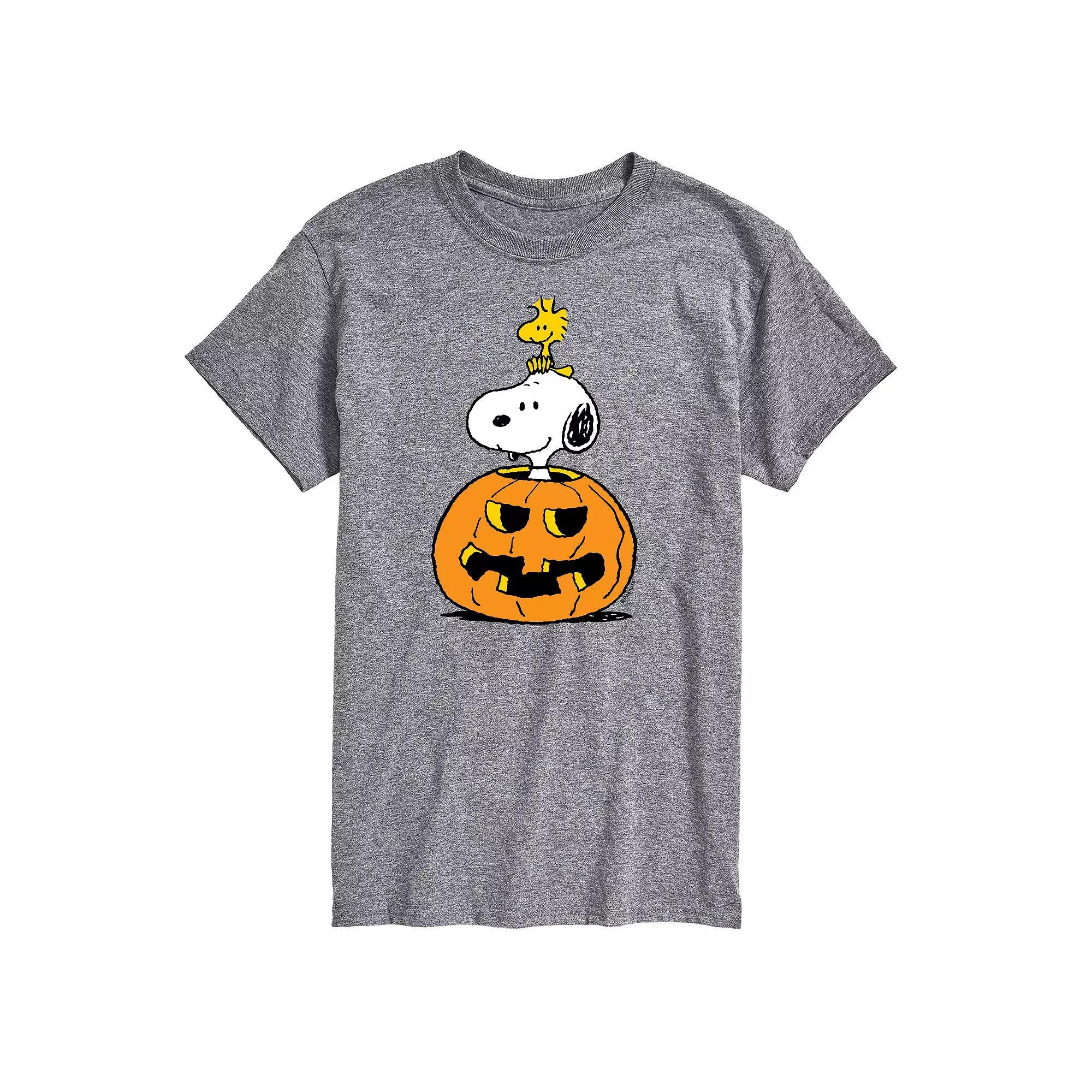 Mens Peanuts Snoopy Woodstock Tee Product Image