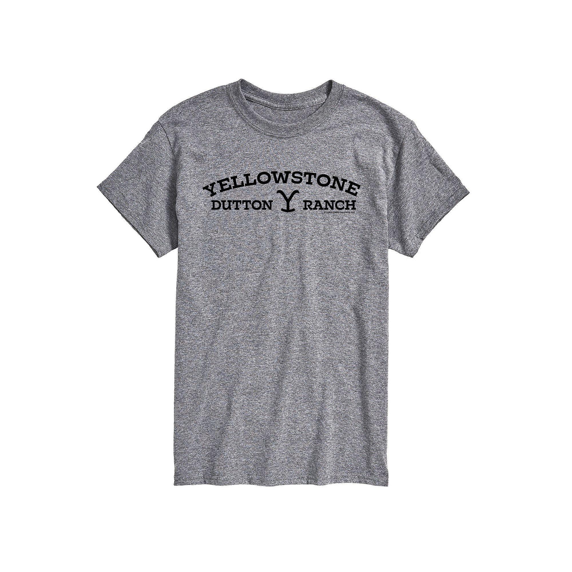 Big & Tall Yellowstone Dutton Logo, Mens Product Image