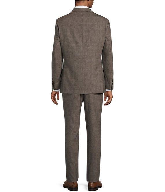 Hickey Freeman Classic Fit Plaid Print 2-Piece Suit Product Image