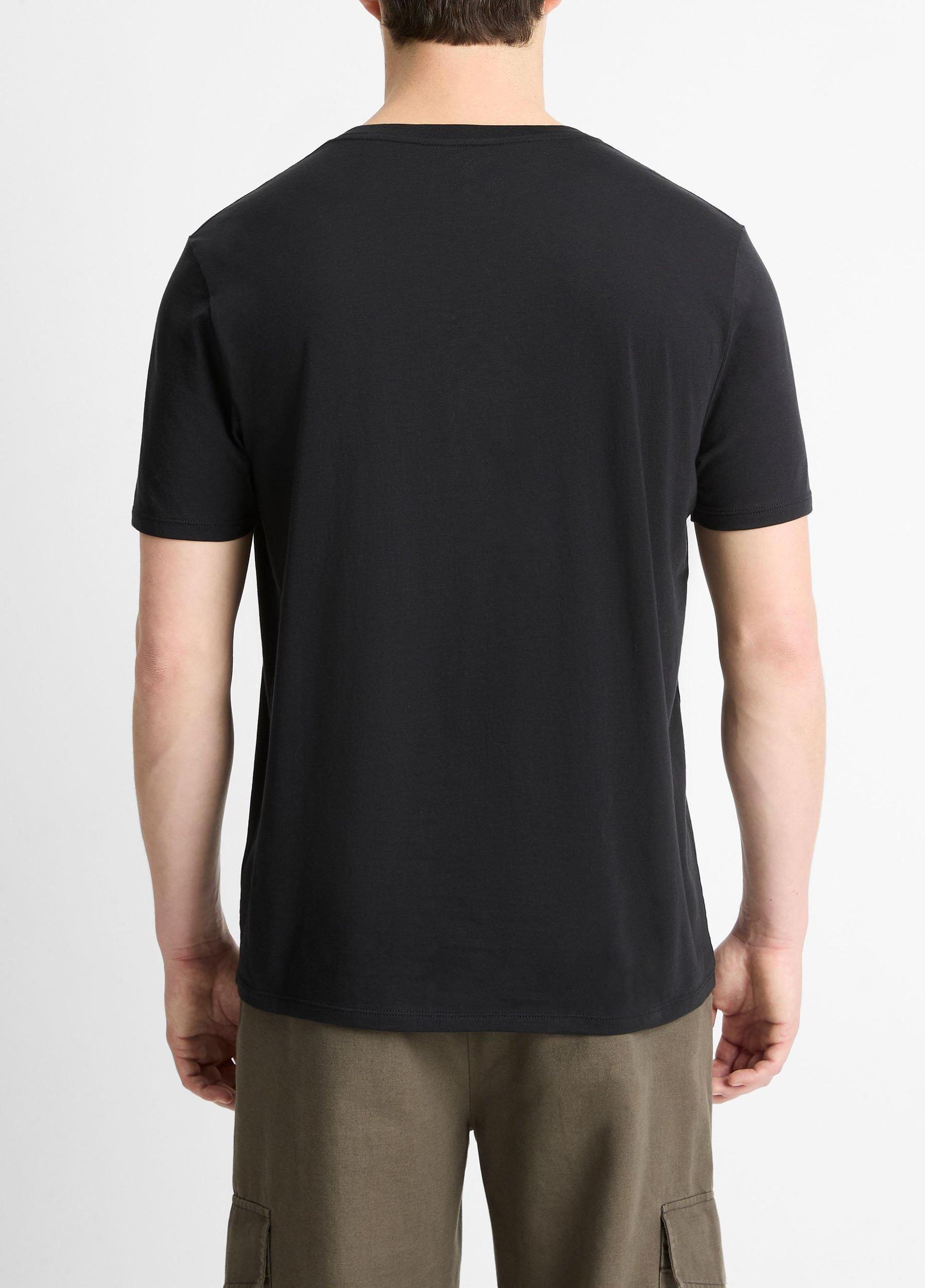 Mens Pima Cotton V-Neck T-Shirt Vince Product Image