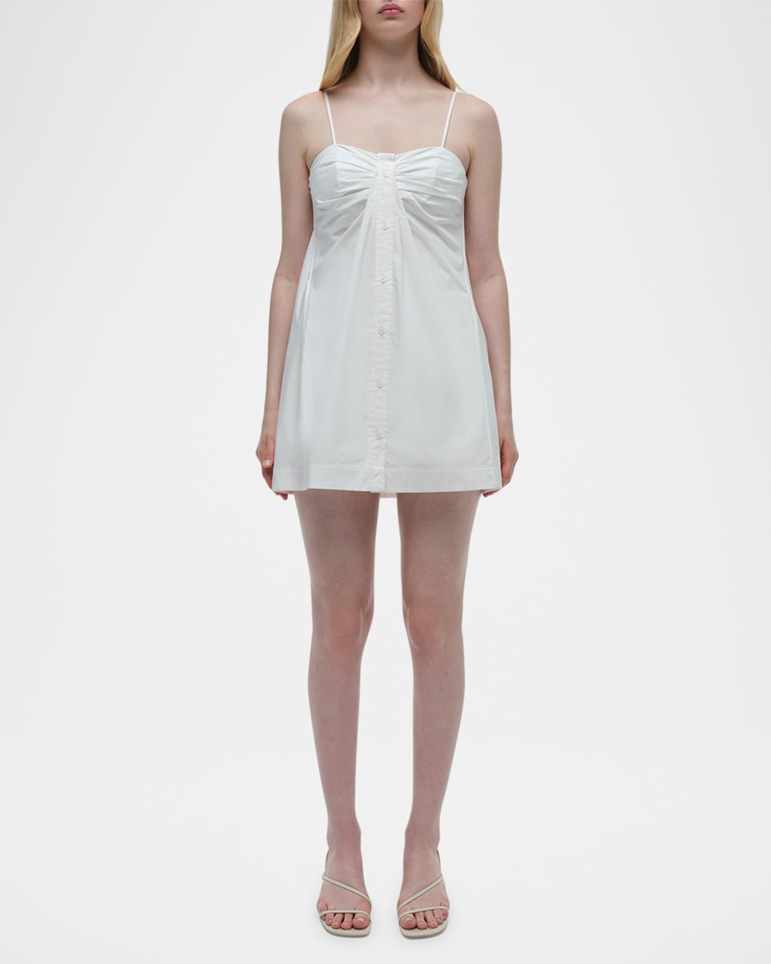 Kendall Sleeveless Button-Front Mini Dress Product Image