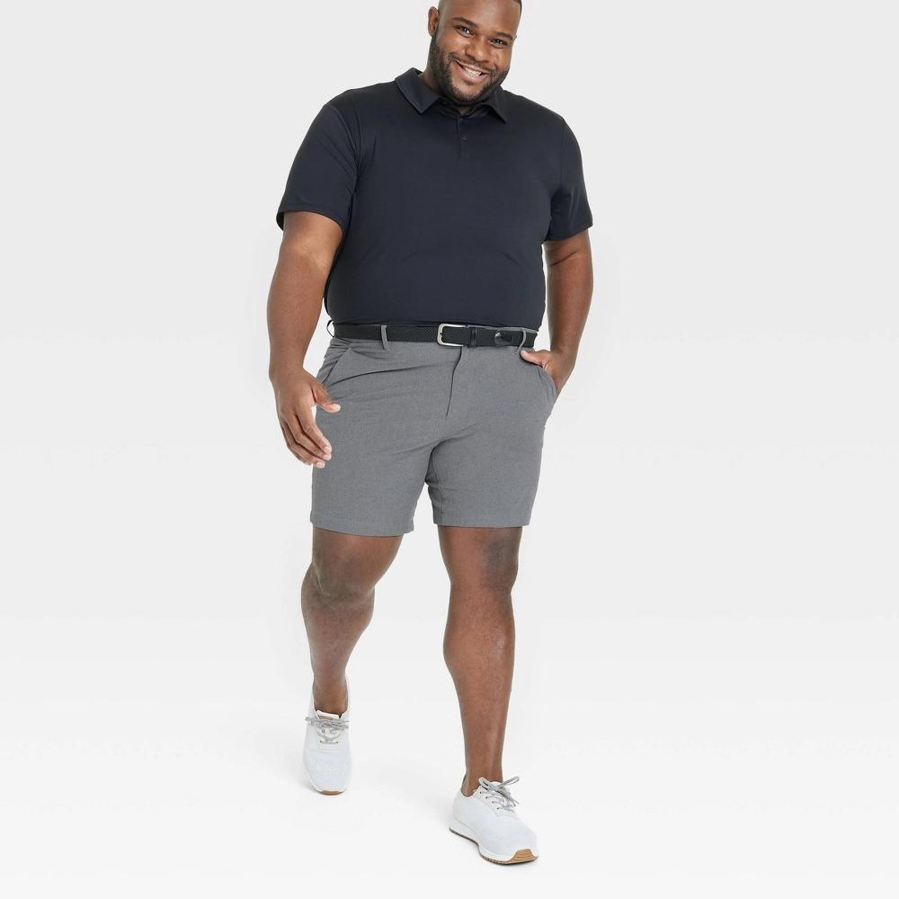 Mens Big Golf Shorts 8 - All In Motion Heathered 46 Product Image