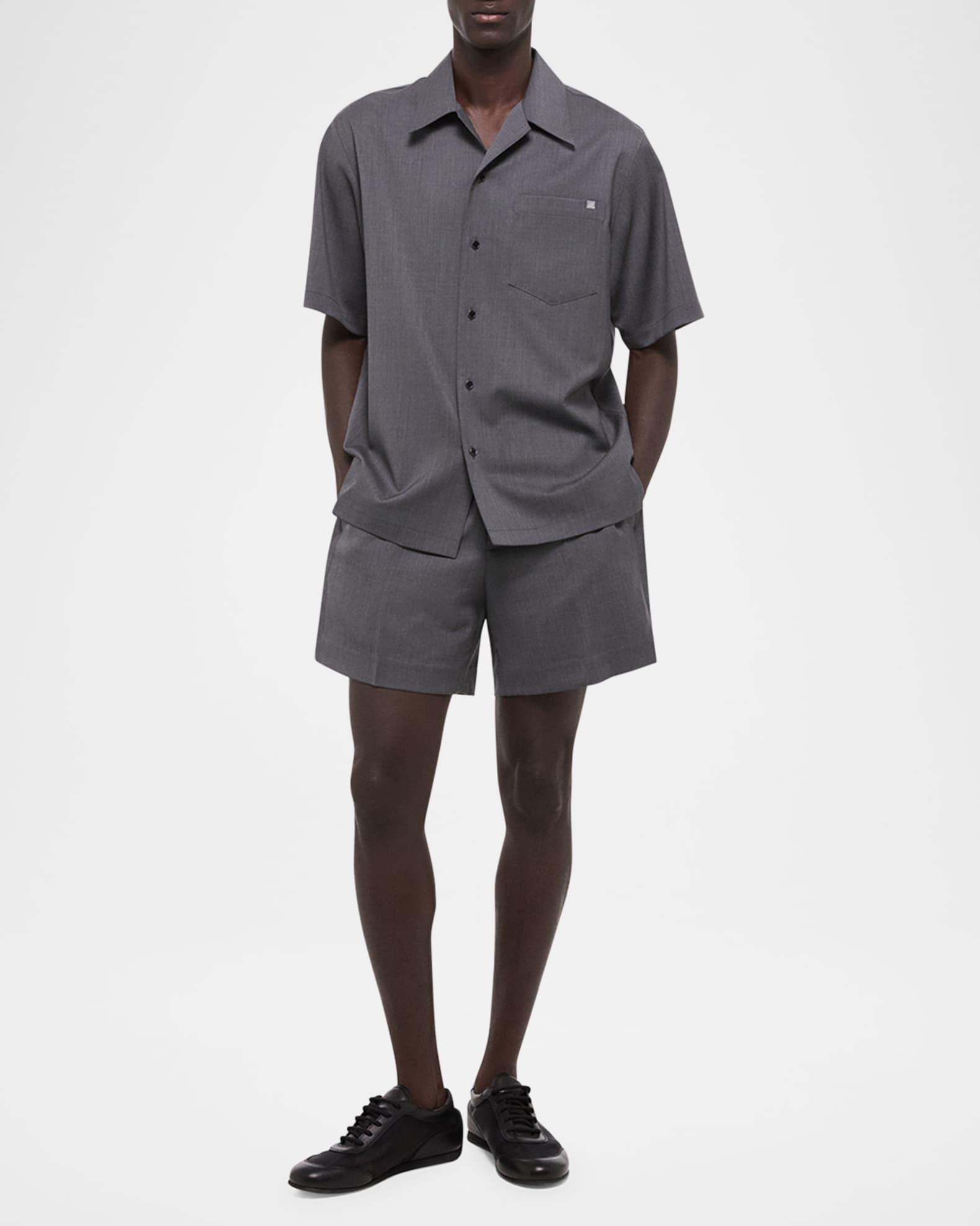 Men's Wool Pull-On Car Shorts Product Image