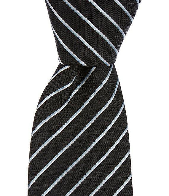 Hugo Boss Diagonal Stripe 2.9#double; Silk Blend Tie Product Image