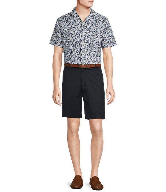 Daniel Cremieux Signature Label Floral Print Short Sleeve Woven Camp Shirt Product Image