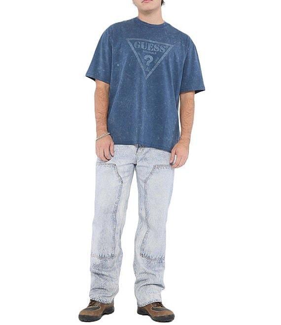Guess Short Sleeve Vintage Triangle Graphic T-Shirt Product Image