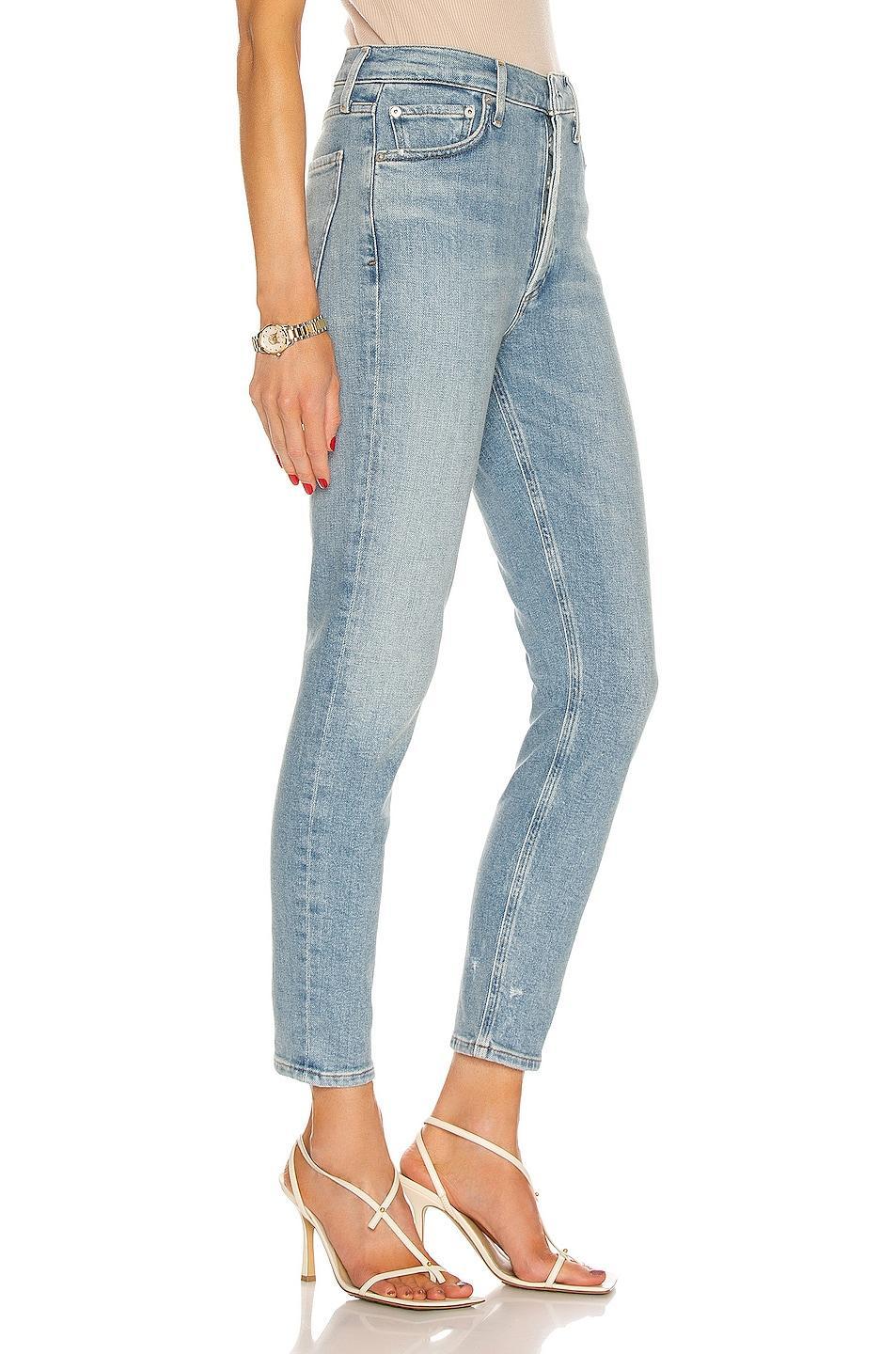 Nico High Rise Slim Fit AGOLDE Product Image