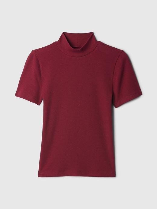 Modern Rib Mockneck T-Shirt Product Image