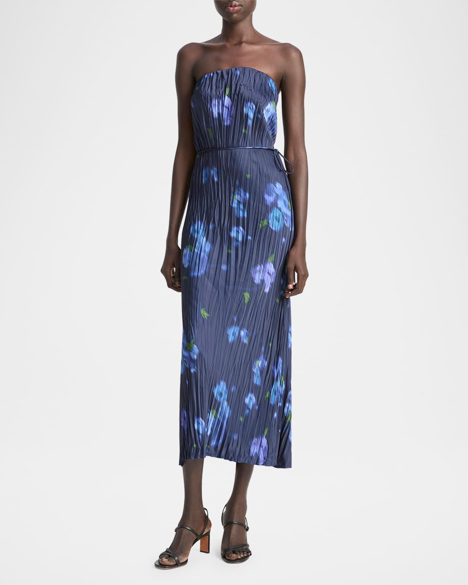 Blurred Poppy Column Dress Product Image