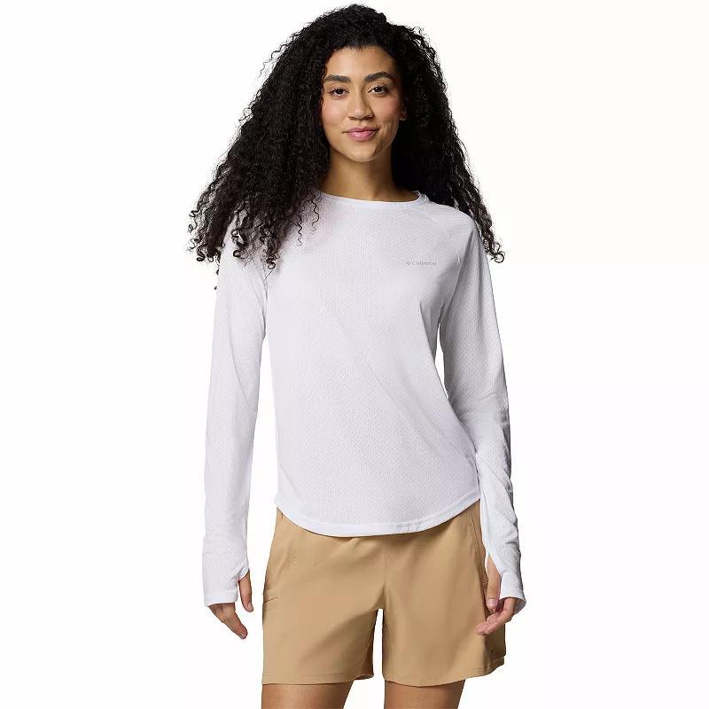 Women's Columbia Omni-WICK™ Bogata Bay Long Sleeve T-Shirt, Size: XS, Spray Product Image